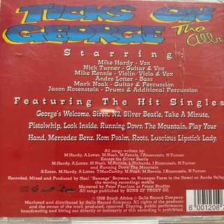 Sons Of Trout: Ticks On George : CD