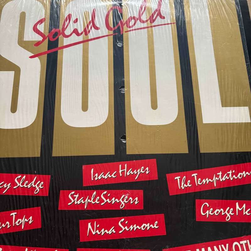 Solid Gold Soul : Various Artists : LP Cond. = VG