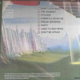 Boston: Don't Look Back : CD