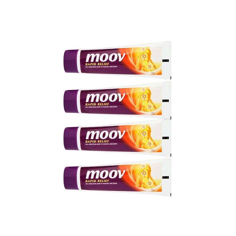 MOOV Pain Relief Cream 4 x 25G Bundle