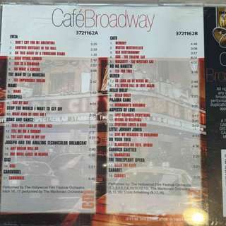 Cafe Broadway (2 CD SET FOR SALE) : CD