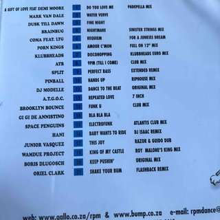 Bump 2000: Various Artists : CD