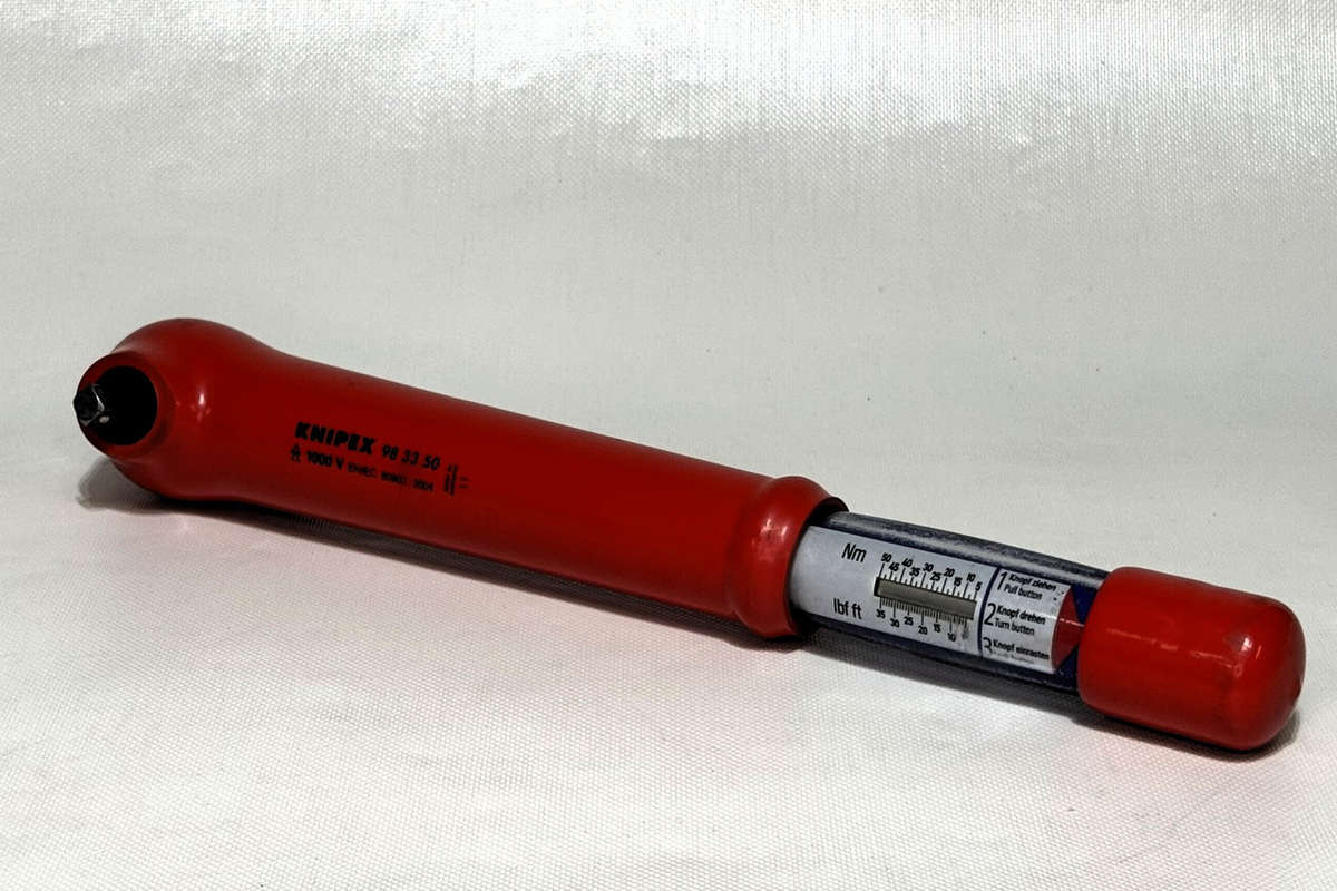 KNIPEX 983350 Torque Wrench 5-50 Nm 3/8