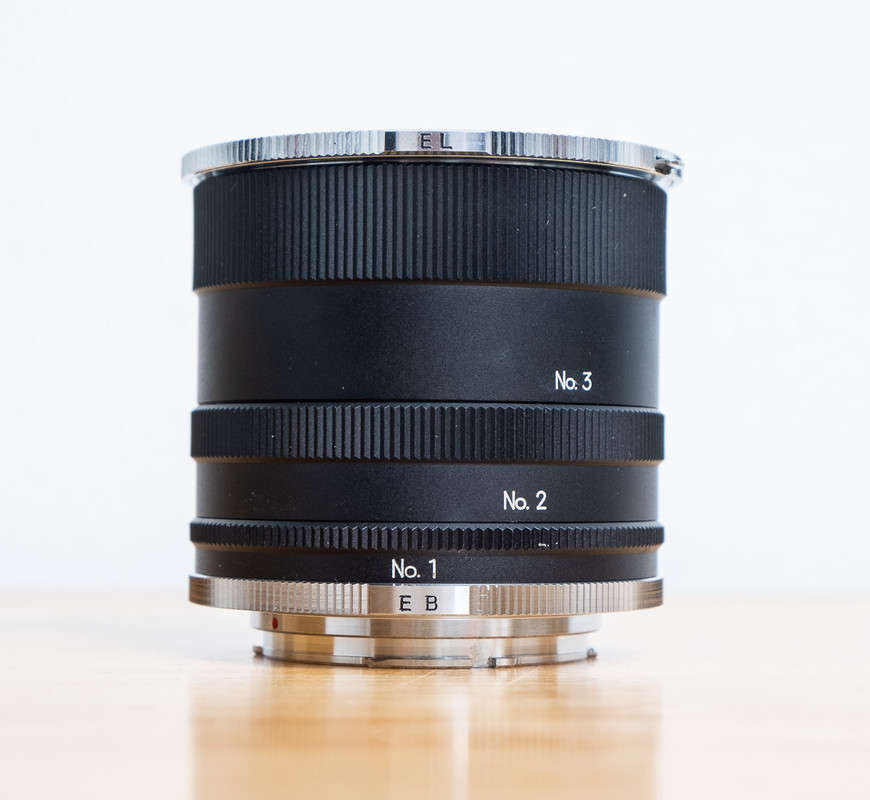 Original Minolta Macro Extension Tube Set - MD/MC/SR Mount