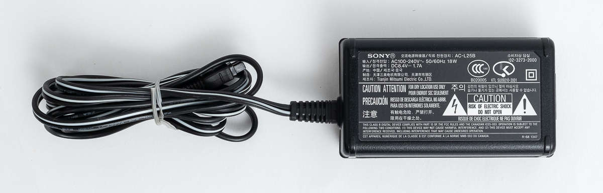 Genuine Sony AC-L25B AC Charger Power Supply Adapter for Video Cameras
