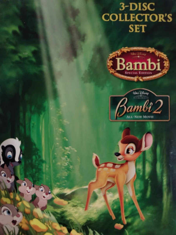 Bambi / Bambi 2 (3-Disc Collector's Set) : David Hand : Animation / Family : DVD Box Set