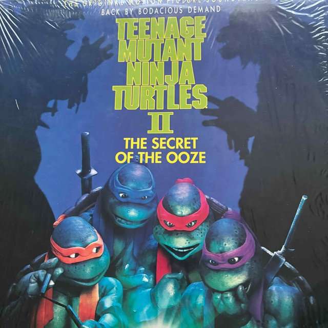 Teenage Mutant Ninja Turtles II : The Secret of the Ooze (OST) : Various Artists : LP Cond. = VG