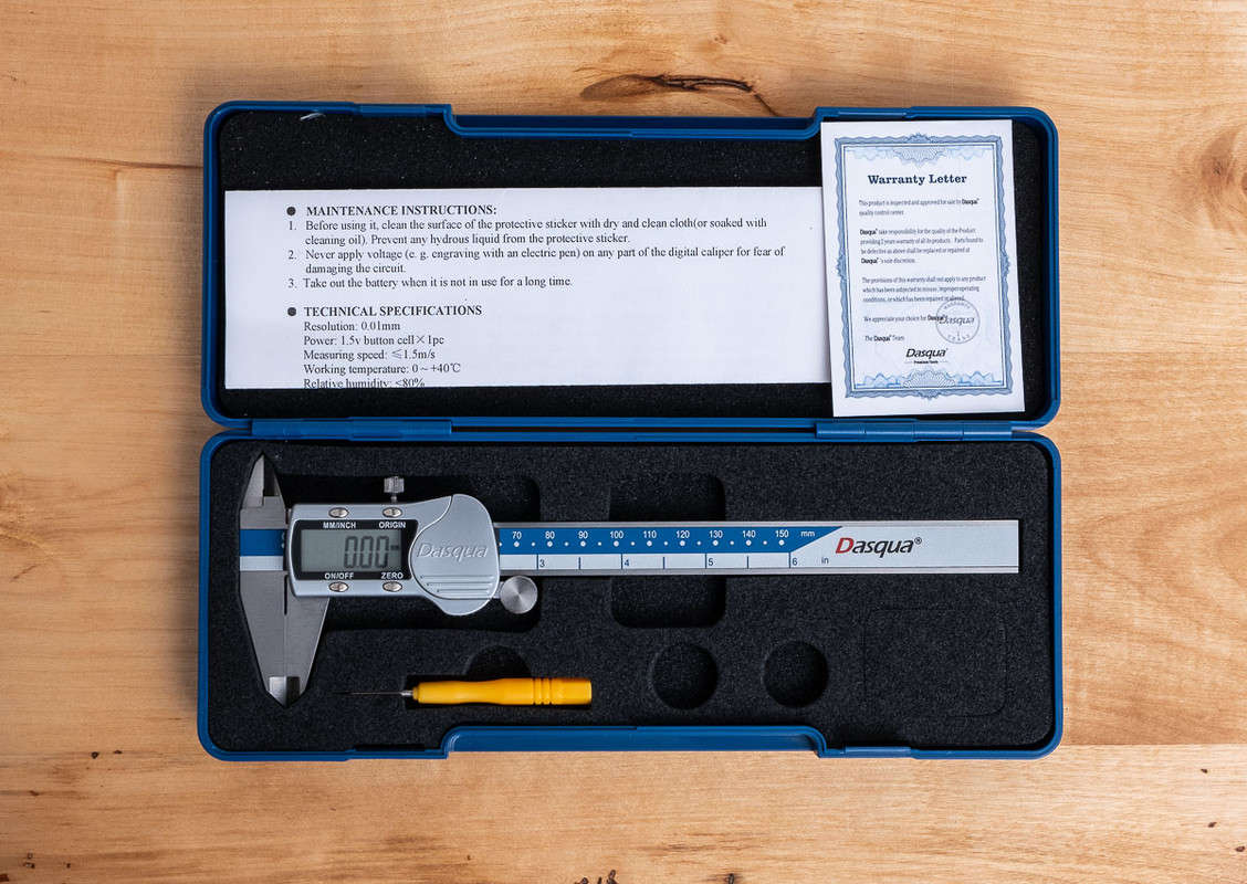 Dasqua 150mm Digital Vernier MM & Inches *AS NEW*