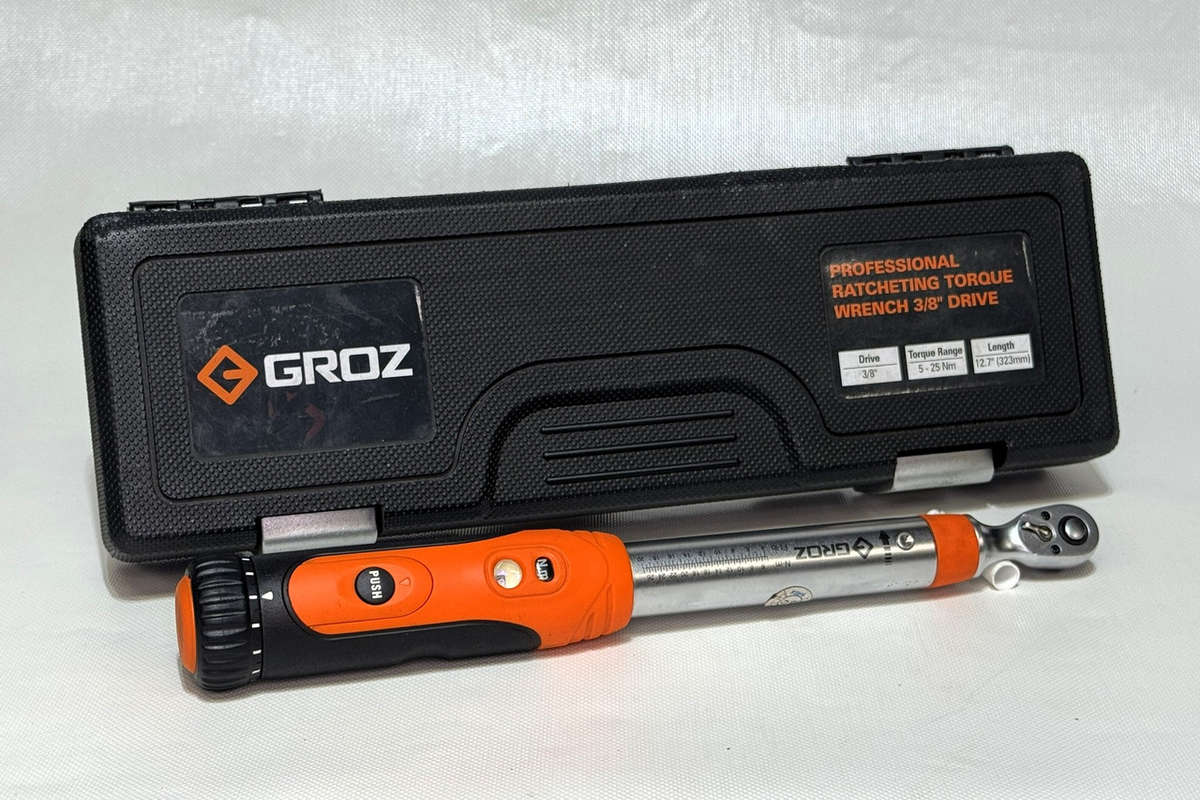 GROZ Torque Wrench 5-25 Nm 3/8