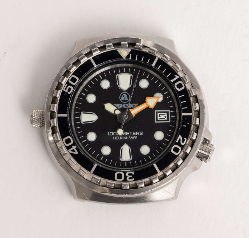 Apeks Professional 1000m Heluim Safe Dive Watch