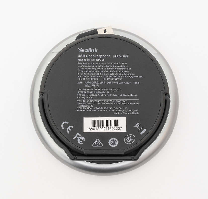 Yealink CP700 Portable Bluetooth and USB Conference Speakerphone