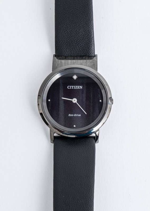 Citizen AMBILUNA Diamond and Titanium Eco-Drive Ladies Watch EG7095-13E *ONE OF 500*