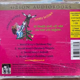 Francesca Simon: Horrid Henrys Christmas Cracker : CD