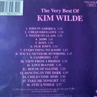 Kim Wilde: The Very Best Of : CD