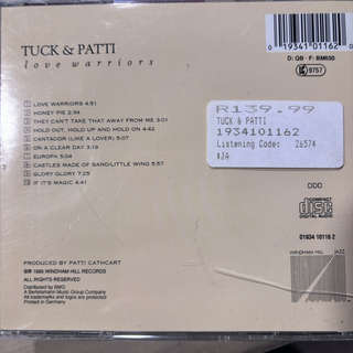 Tuck & Patti : Love Warriors : CD