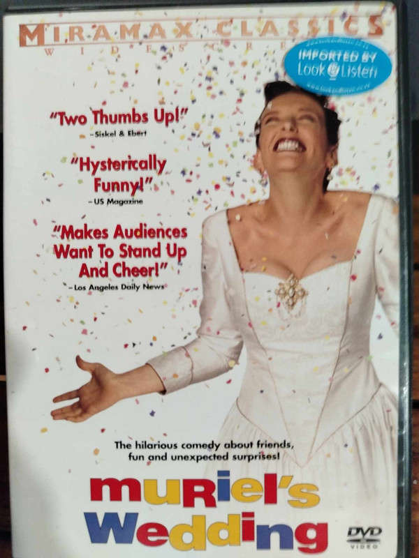 Muriels Wedding : P.J. Hogan : Comedy / Drama : DVD