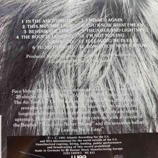 Phil Collins: Face Value : CD