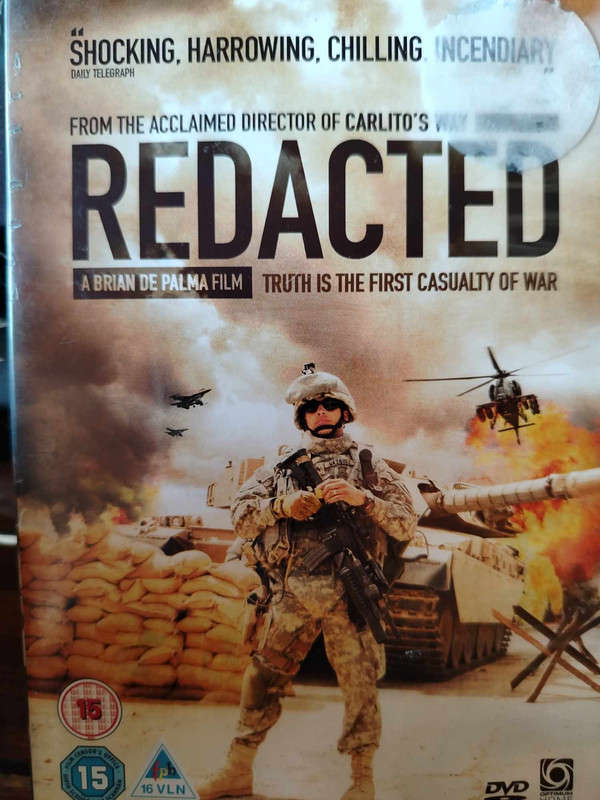 Redacted : Brian De Palma : War / Drama : DVD