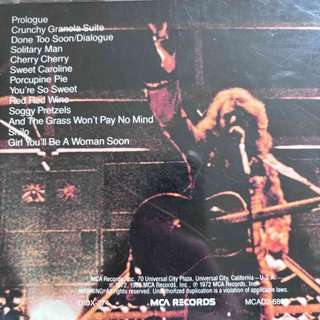 Neil Diamond: Hot August Night : CD