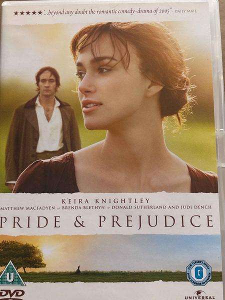 Pride and Prejudice : Joe Wright : Drama / Romance : DVD