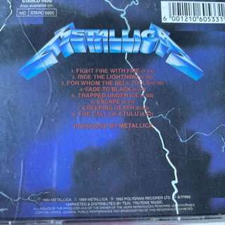 Metallica: Ride the Lightning : CD