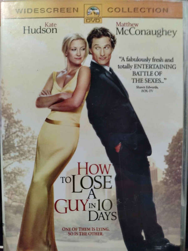 How to Lose a Guy in 10 Days : Donald Petrie : Romantic Comedy : DVD