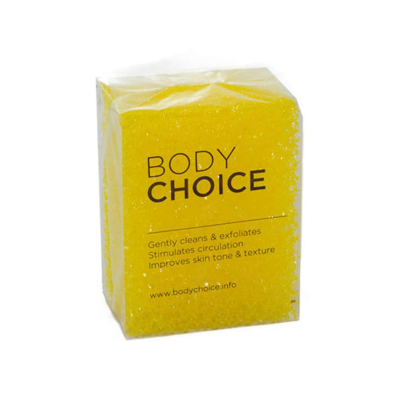 Body Choice - Body Exfoliating Sponge - Yellow