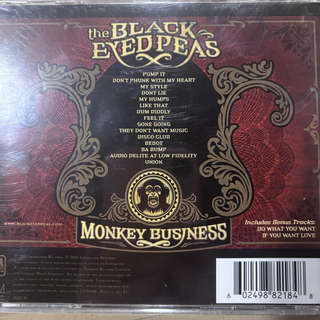 The Black Eyed Peas : Monkey Business : CD