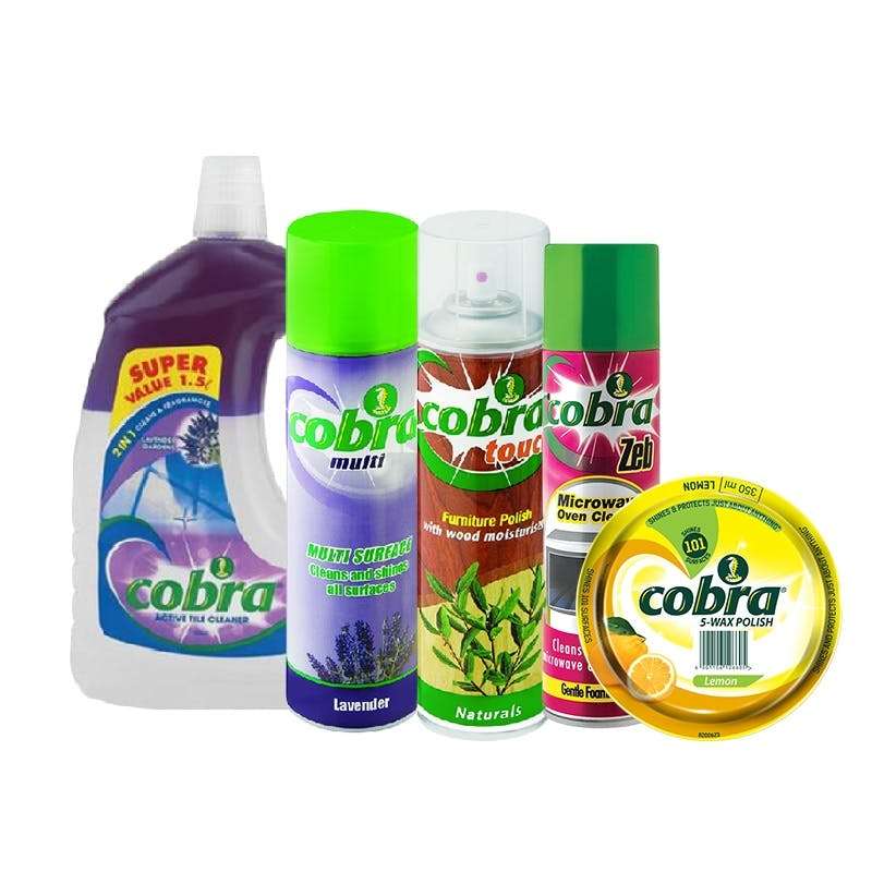 5-Piece Cobra Cleaning Bundle