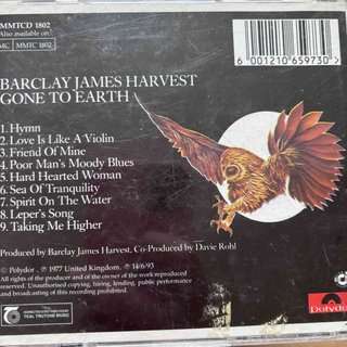 Barclay James Harvest: Gone to Earth : CD