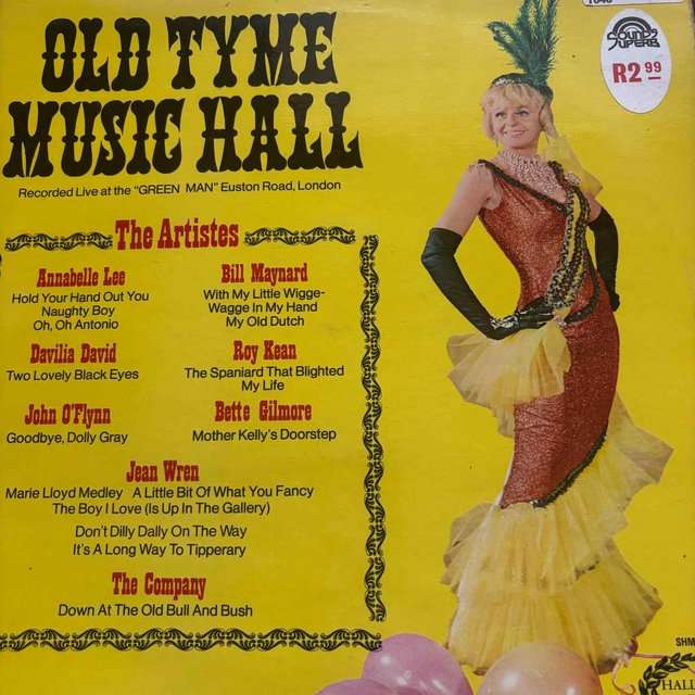 Old Tyme Music Hall : Various Artists : LP Cond. = VG