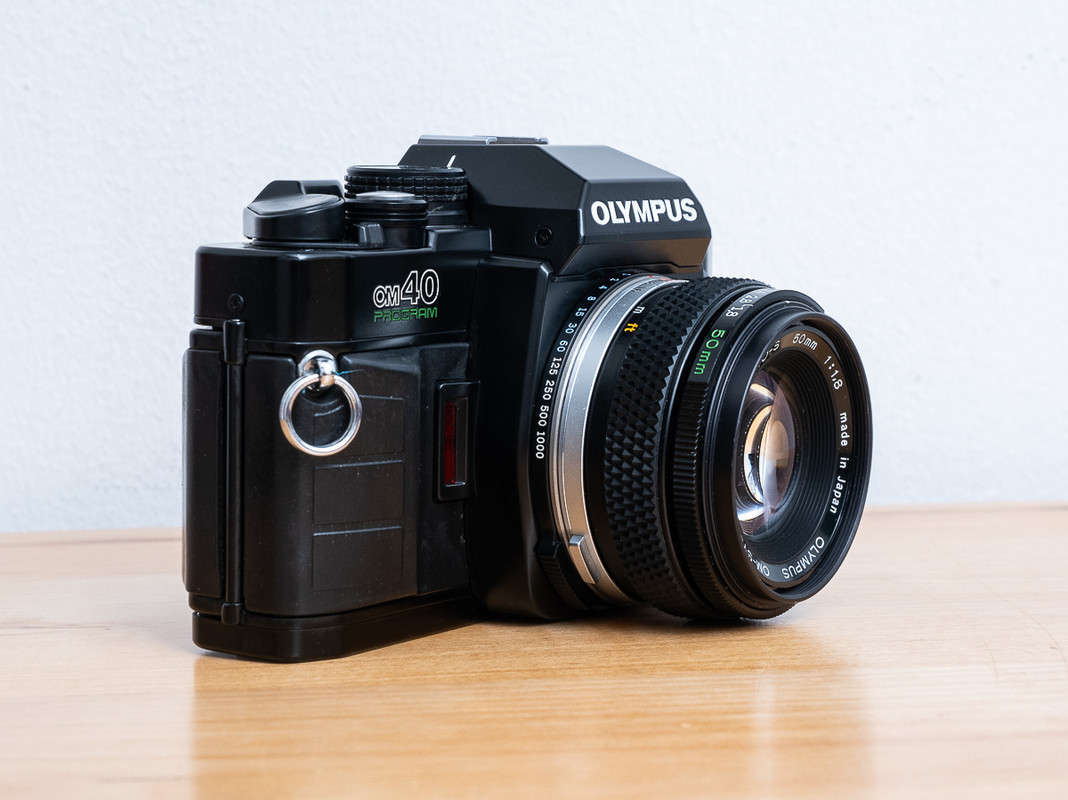 Olympus OM40 with 50mm F1.8 Zuiko lens