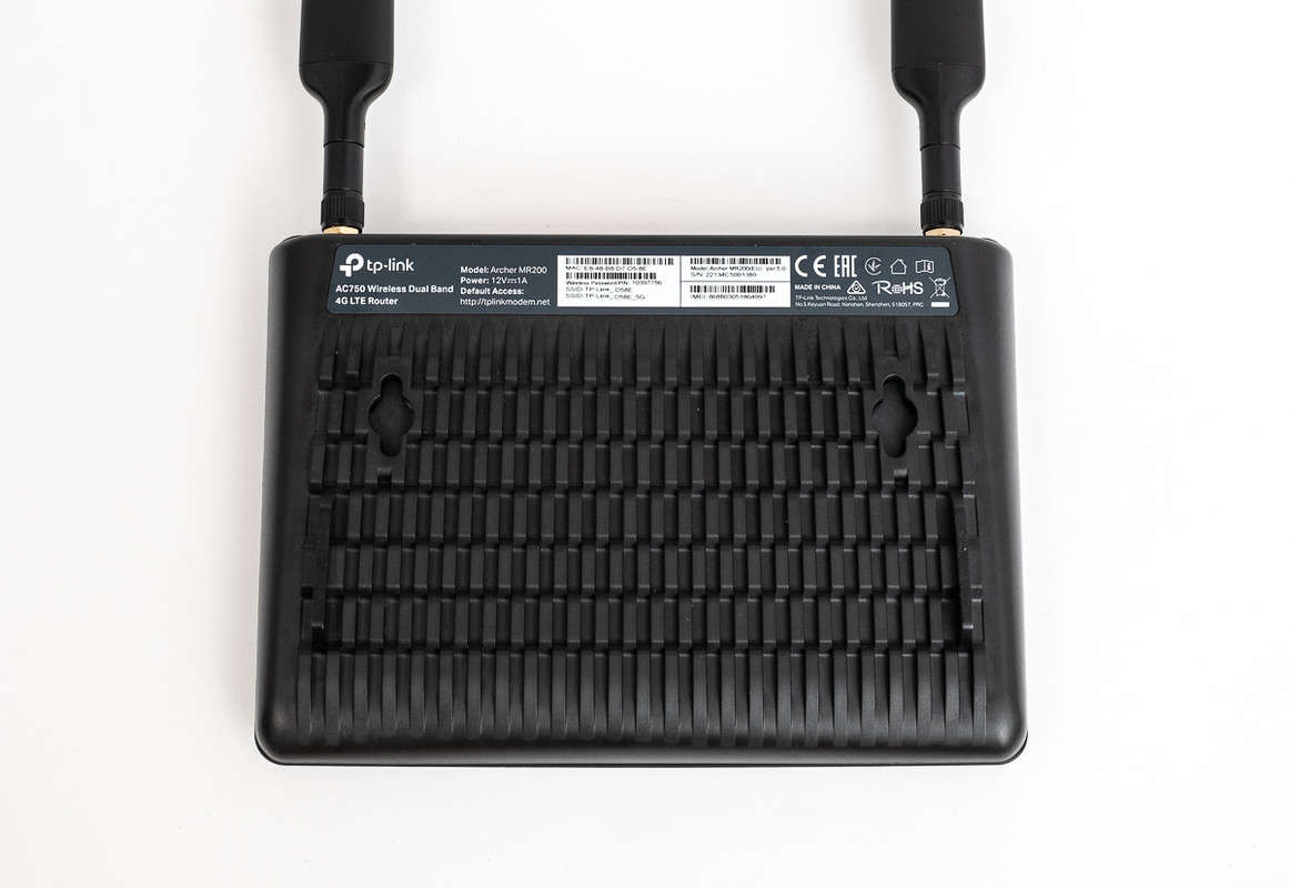 TP-Link MR200 Wireless Dual Band 4G LTE Router