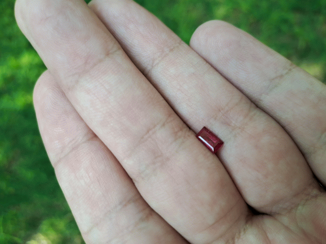 0.66ct Natural ruby