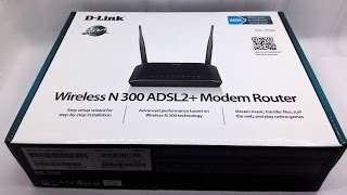 **BRAND NEW & SEALED** D-LINK WIRELESS N300 ADSL2+ MODEM ROUTER - WORTH R600 - GRAB IT @ R399!!!!!!!