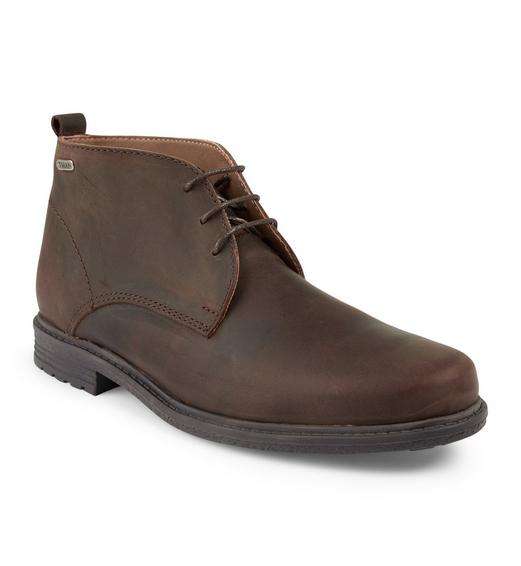 TRUWORTHS MAN BROWN CHUKKA BOOT - Size 9