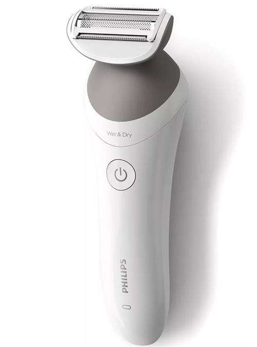Philips Cordless Lady Wet &amp; Dry Shaver 6000 Grey Includes Trimming comb