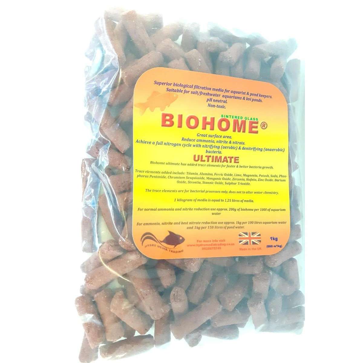 Biohome Ultimate Biological Filter Media - 500ml