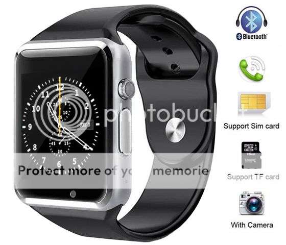 *LOCAL STOCK* Bluetooth Smart Watch Support SIM Slot TF Card Phone With Camera For Android IOS