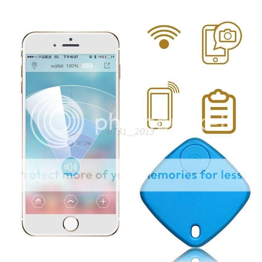 *LOCAL STOCK* Bluetooth Tracker Child Bag Wallet Key Pet Smart Finder Mini GPS Locator Alarm