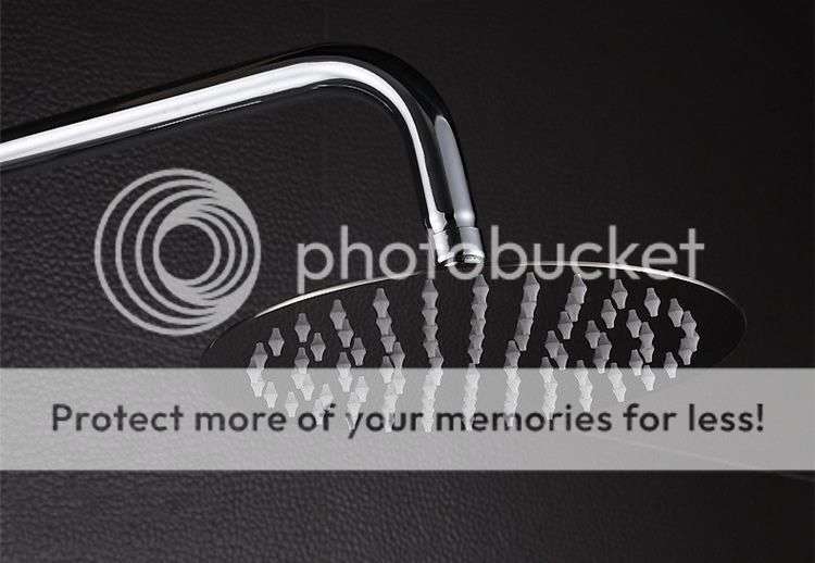 Nevenoe Superslim Stainless Steel Rainfall Shower Head