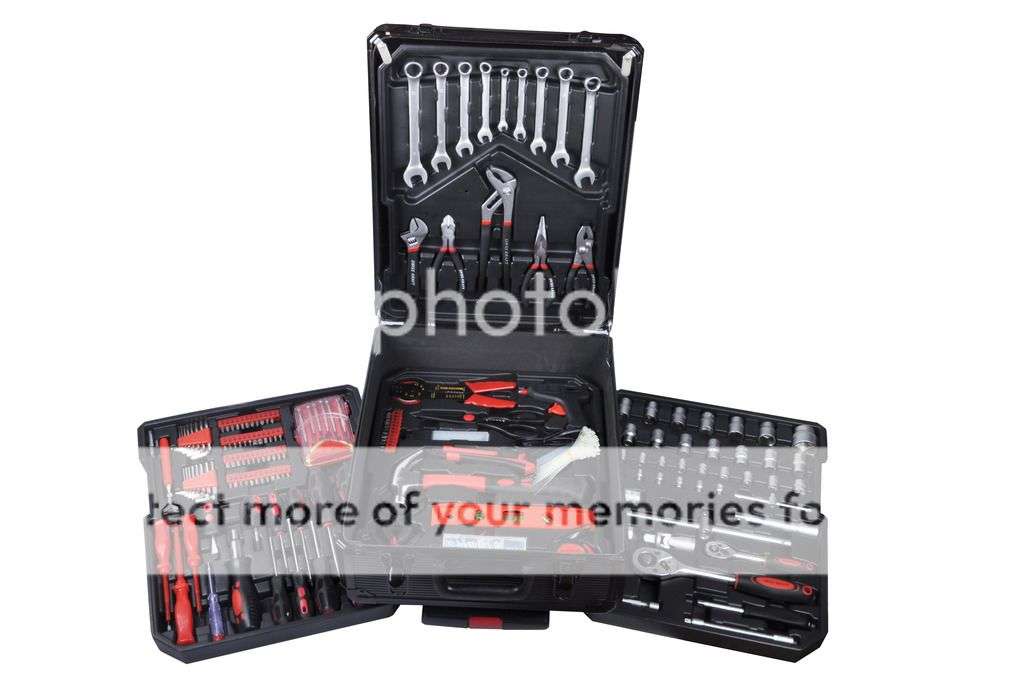 488 piece Professional Aluminum Tool Case Box on Wheels