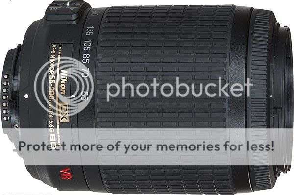 Nikon AF-S DX VR Zoom-NIKKOR 55-200mm f/4-5.6G IF-ED LENS - VR LENS