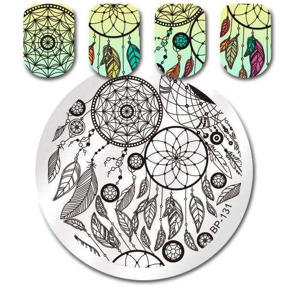 BP-131 Round Stamping Plate