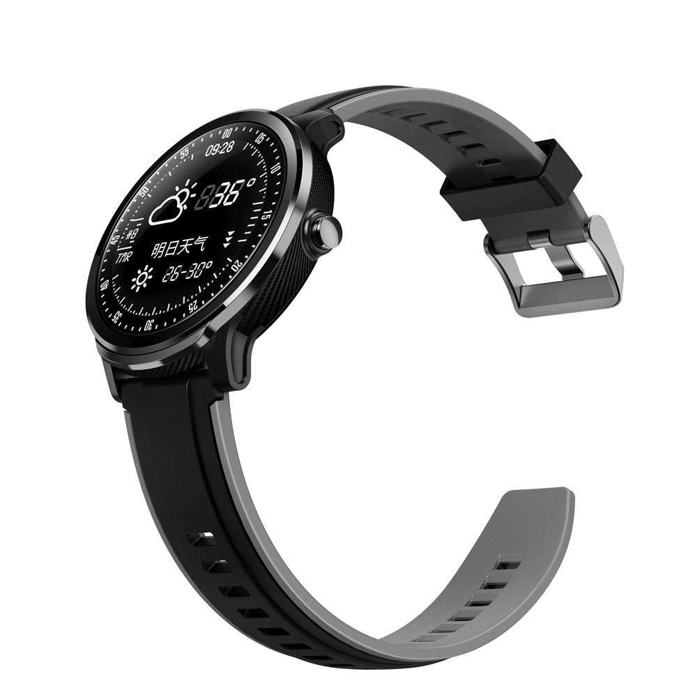 Polaroid Round Carbon Full Touch Active Smart Watch