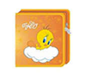 Tweety 40 CD Wallet Colour::ORANGE