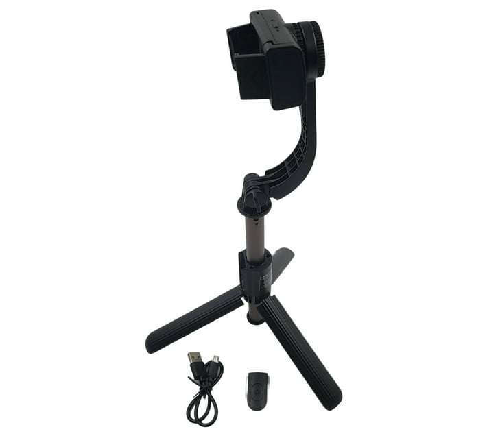 Gimbal Stabilizer Selfie Stick Tripod