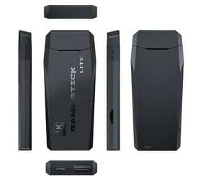 4K Ultra HD Game Stick + 2 x Wireless Controllers Gamepad Set