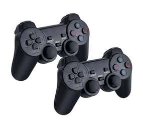 4K Ultra HD Game Stick + 2 x Wireless Controllers Gamepad Set