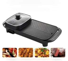 2 in 1 Electrical Barbecue Hotpot